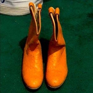 Ostrich Boots